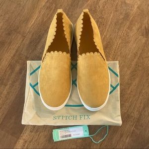 Market & Spruce Sophia Scalloped Slip on Sneaker